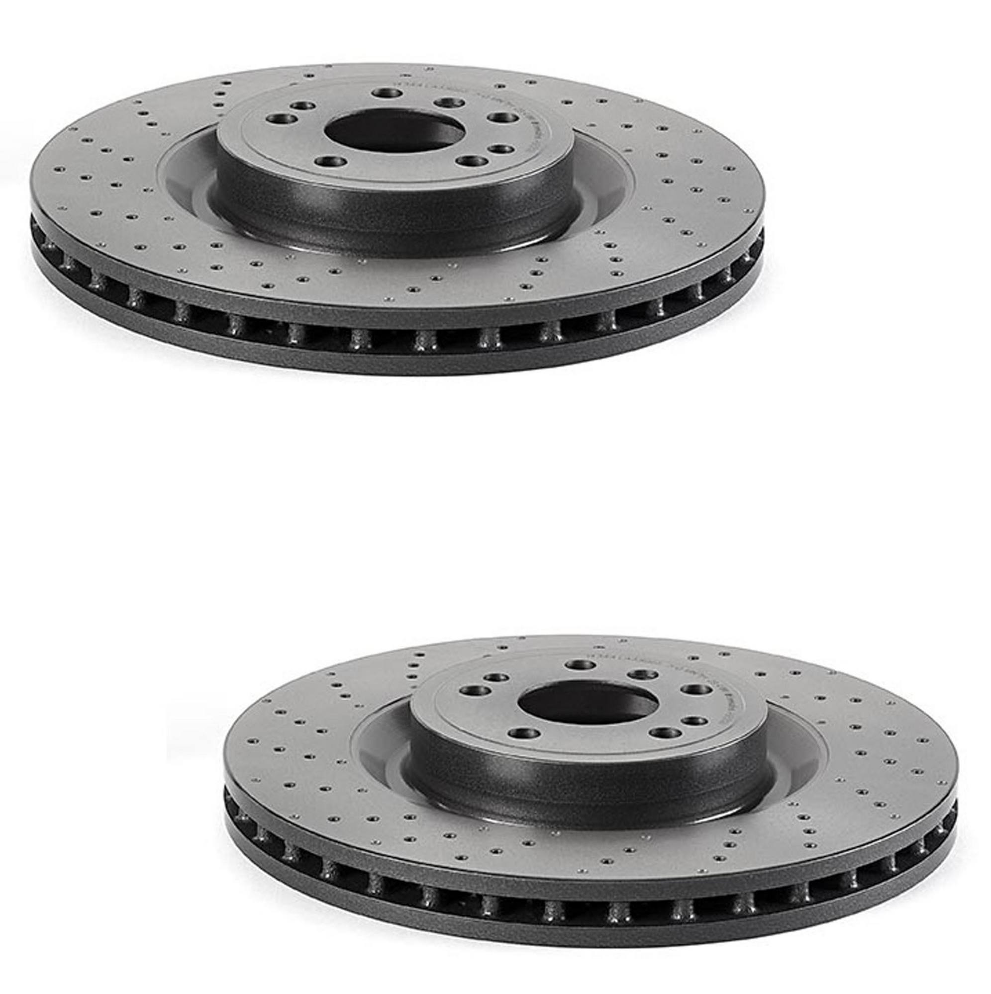 Mercedes Brakes Kit - Pads & Rotors Front and Rear (350mm/330mm) (Ceramic) 2115401717 - Brembo 3342250KIT